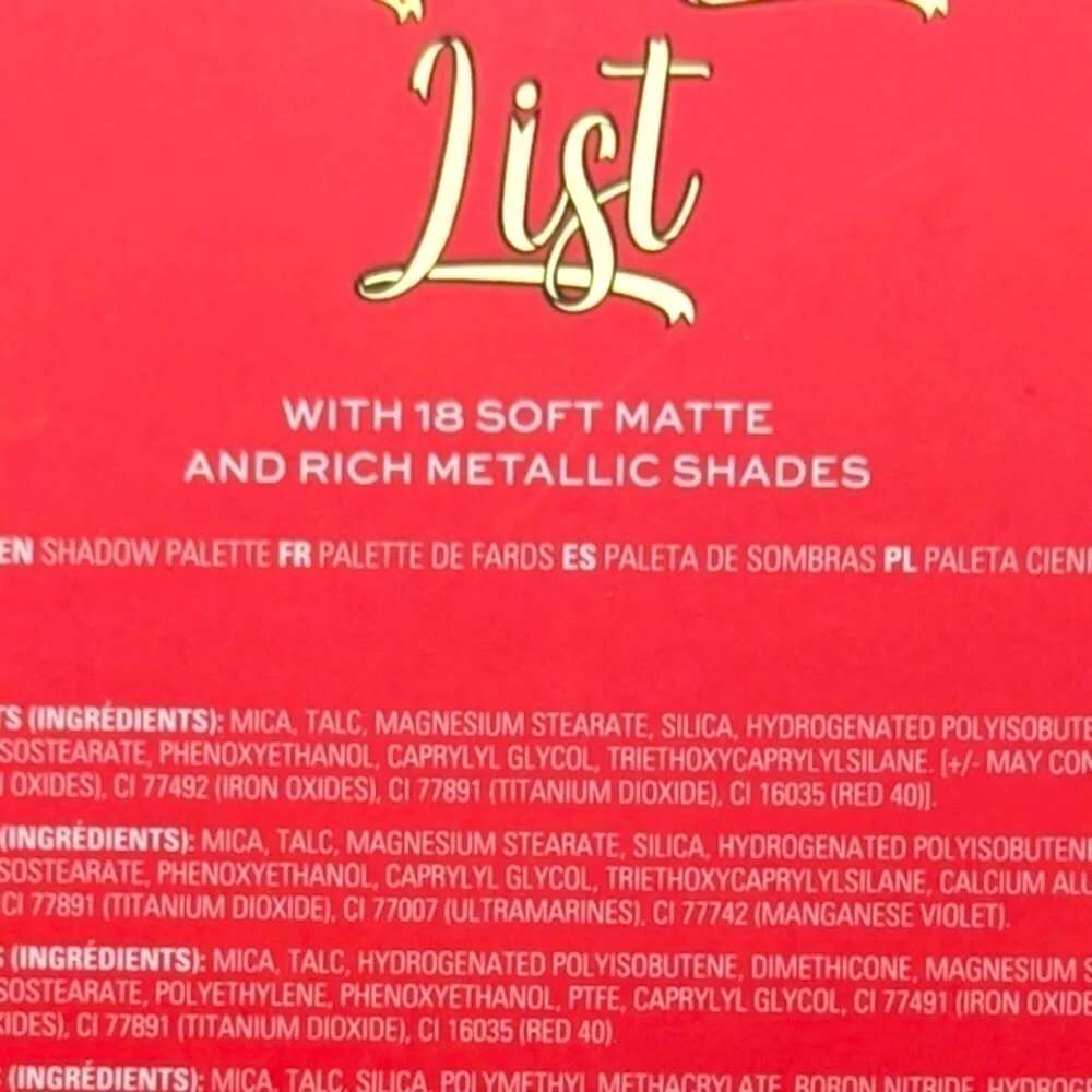 Revolution Eyeshadow Palette Duo: Naughty & Nice
